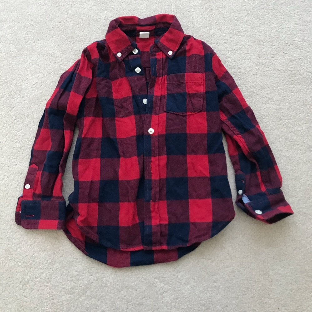 Boys Plaid Shirt